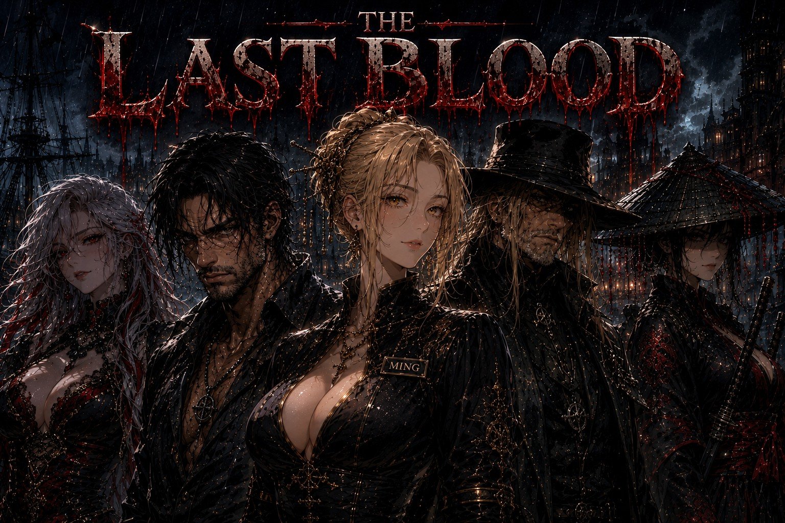 The Last Blood title artwork